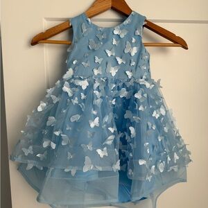 Rare Editions Butterfly Kids Dress